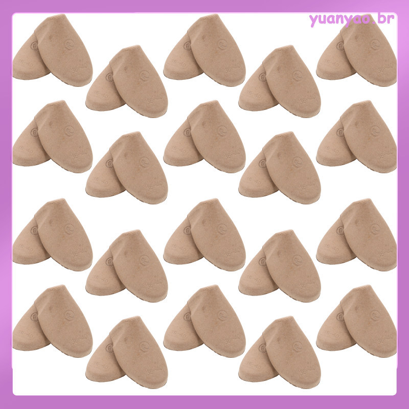 📎 20Pares Sapateira De Polpa De Papel Para Calçados Antiamarrotamento Em Marrom Claro