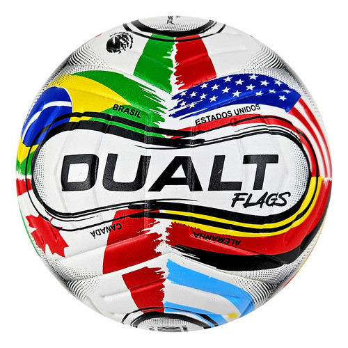 Mini Bola De Futebol Dualt Flags Bandeiras