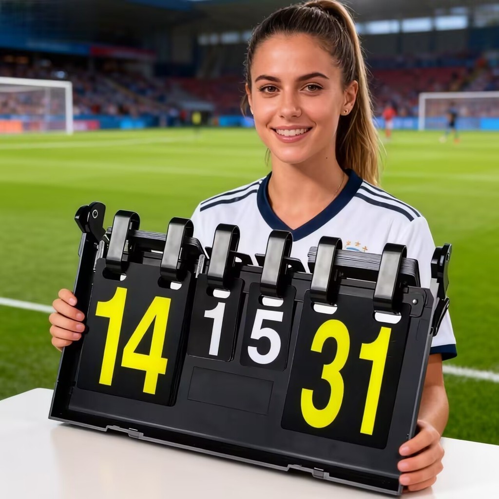 Placar De Mesa Pontuação Contador Marcador Jogo Dobrável Utilidades Vôlei/Tênis/Futebol/Badminton/Basquete/Tênis de mesa