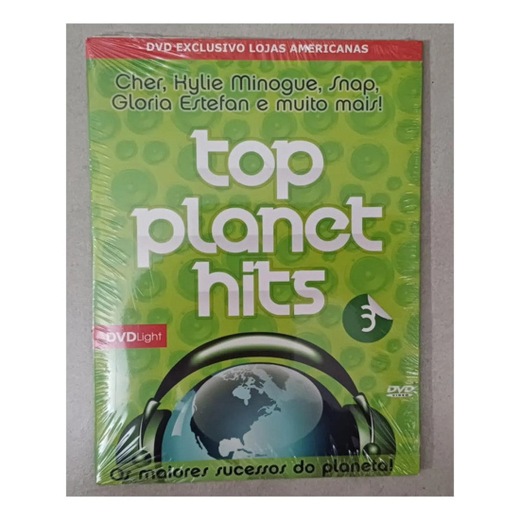 Dvd Light Top Planet Hits Vol 3 - Lacrado