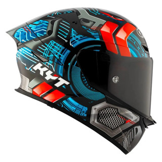 Capacete Kyt Tt Revo Synchrotron - Preto/azul 62 em Oferta na Shopee