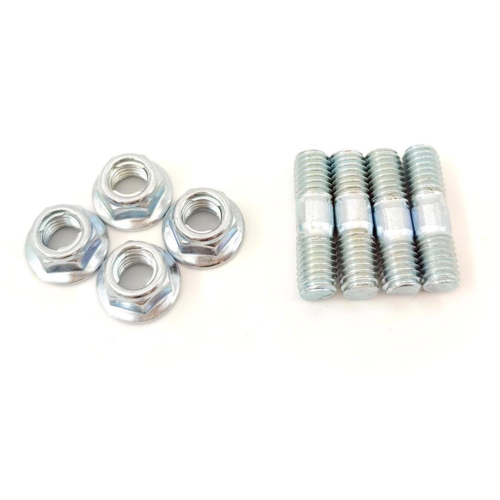 PRISIONEIRO COROA POP 100 / 110 2016-2026 (COM PORCA) KIT 4 PECAS — imagem 2 de 2