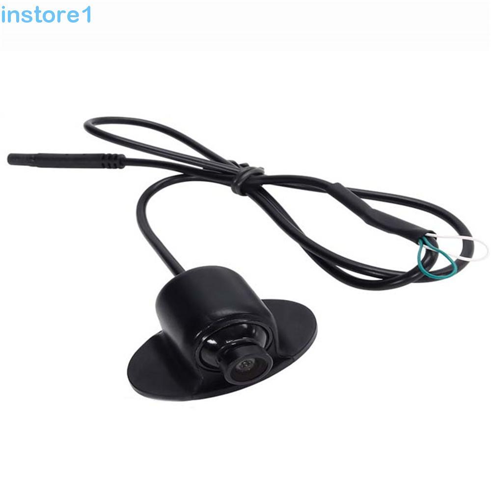 Câmera Reversa INSTORE À Prova D'água Giratória 360 ° De Veículo Para Automóveis CCD HD Com Visão Traseira