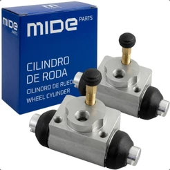 Par Cilindro De Roda Burrinho Freio Traseiro Para Citroën C3 Fiat Palio Siena Ford Ecosport Mide Parts 20,63mm 2un