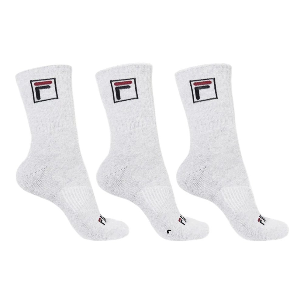 Kit Tripack Meias Fila Cano Alto Fbox Masculina
