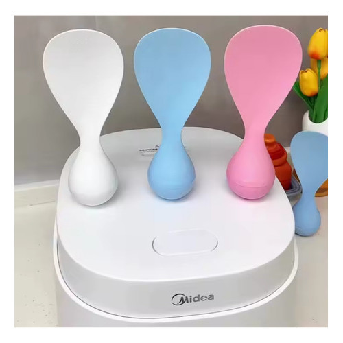 Colher para arroz para panela elétrica de arroz, antiaderente, antiderrapante 0QVZ