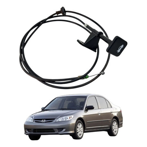 Cabo Abertura Capô Honda Civic 2001 2006