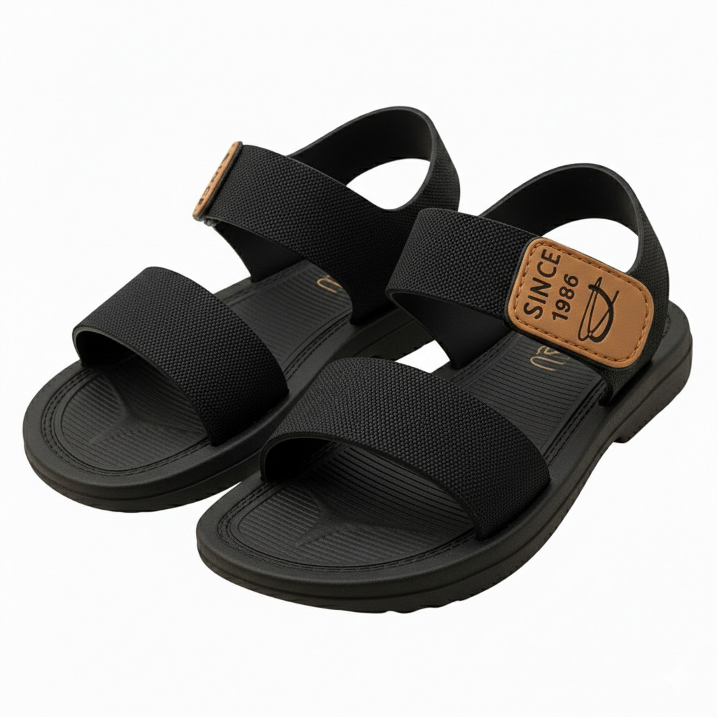 Sandália Infantil Menino Papete SINCE Confortável, Antiderrapante Masculina