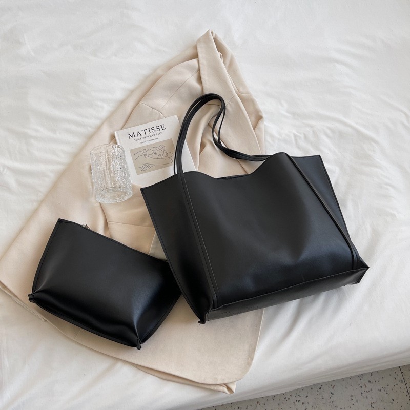 Bolsa Feminina Ombro Casual Grande Espaçosa Elegante Dia a Dia