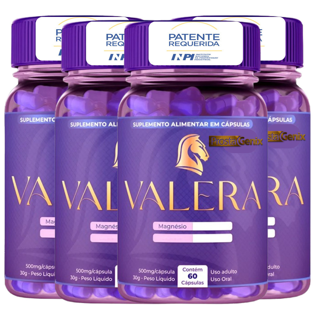 4 Valera 60 cápsulas Fórmula Premium Promocão