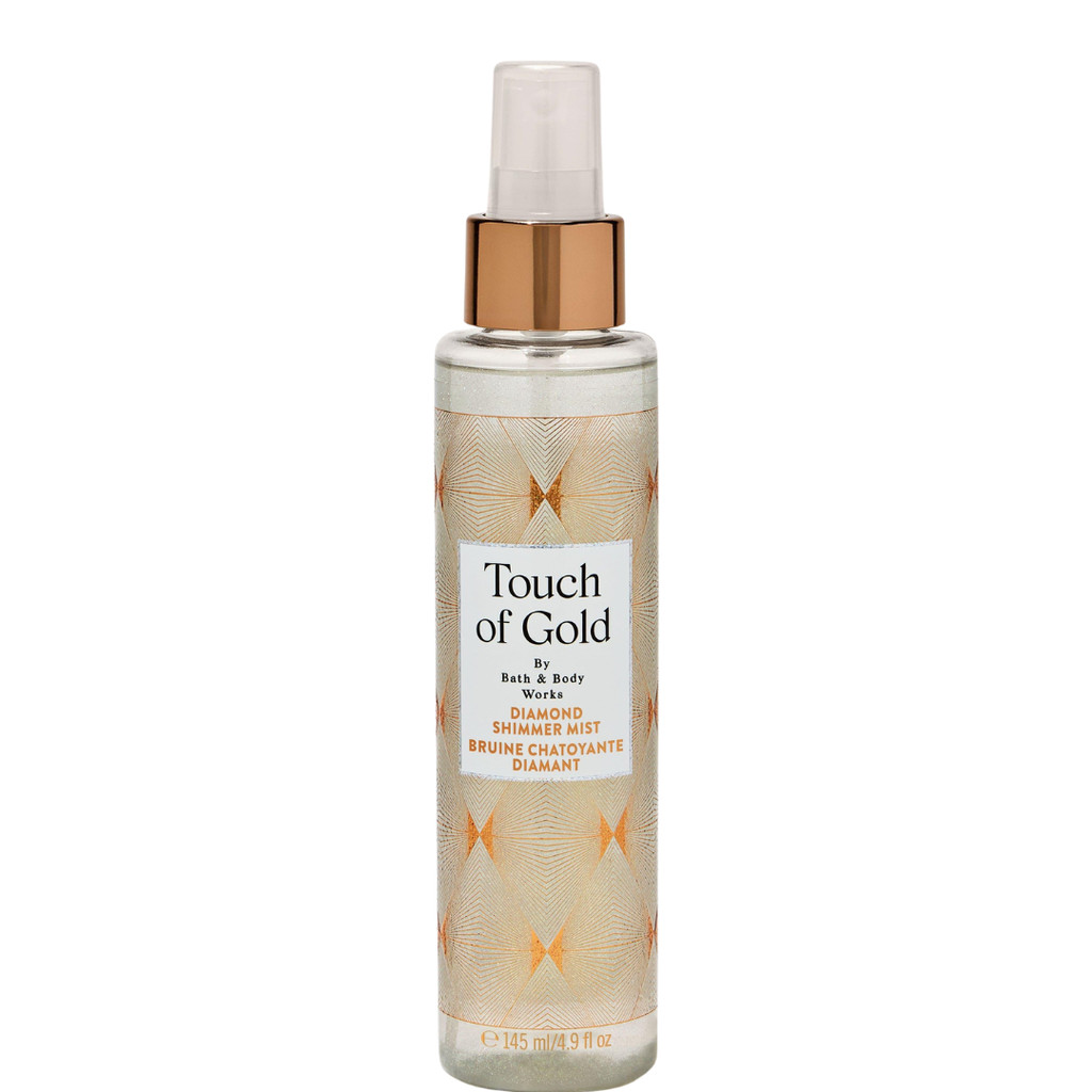 Body Splash Touch Of Gold Shimmer Bath & Body Works 146ml