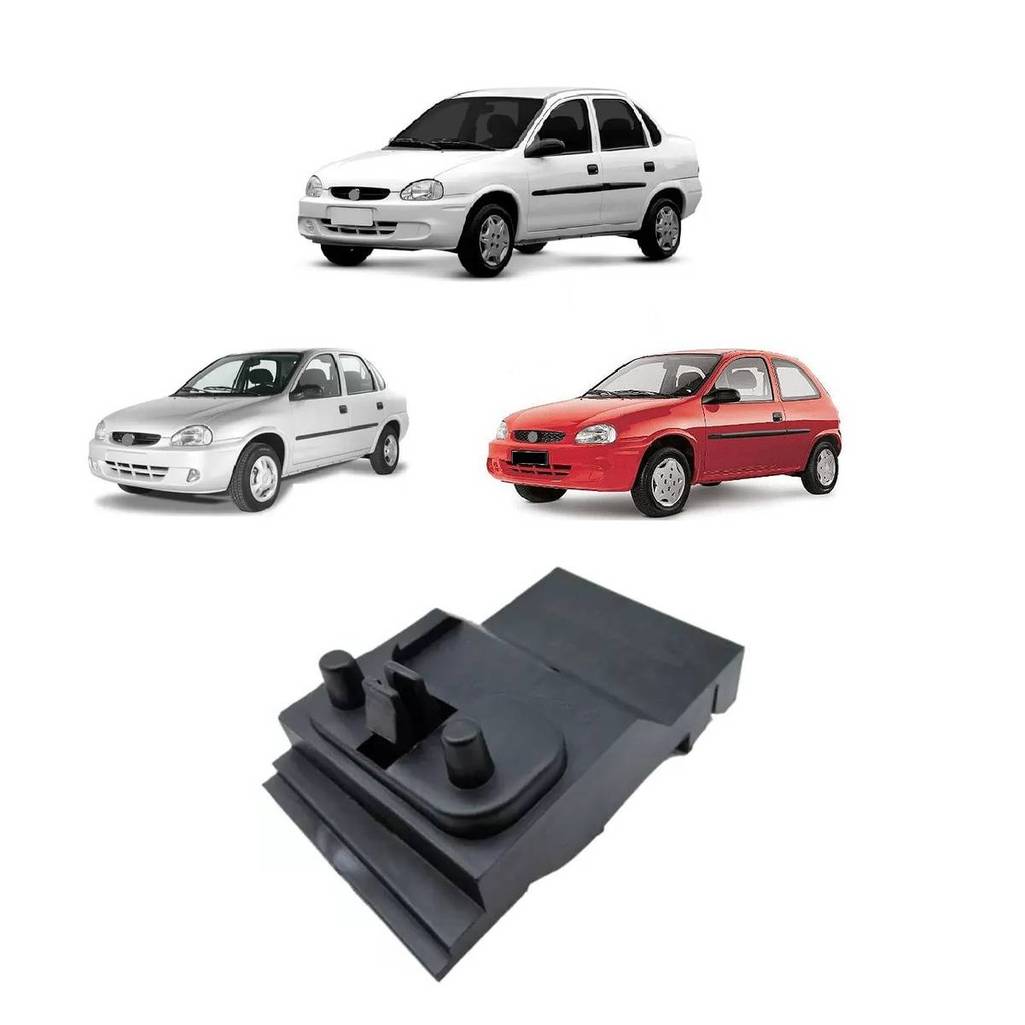 Suporte Guia Parachoque Danteiro Corsa Hatch/Sedan/Classic 2000 A 2010 Lado Esquerdo em Oferta na Shopee