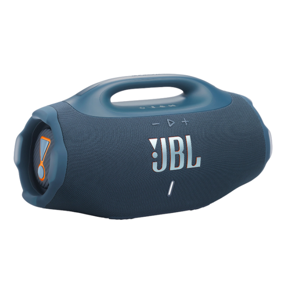 Caixa de Som Portátil Bluetooth JBL Boombox 4 34HRS 210W IP68 Azul em Oferta na Shopee