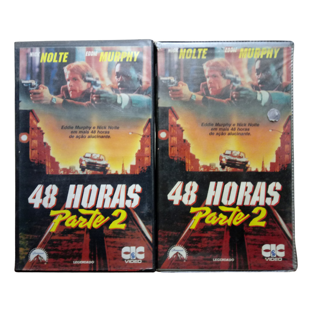Vhs 48 Horas Parte 2 - Eddie Murphy - Nick Nolte