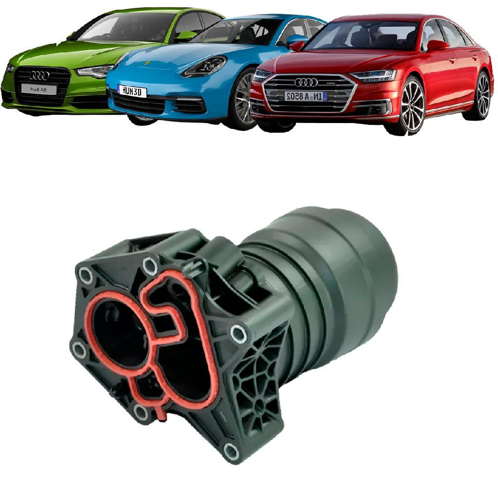 Suporte Filtro Óleo A6 A7 A8 Q7 S4 S5 S6 Macan Cayenne Panamera 2016 2017 2018 2019 2020 2021 2022 2023