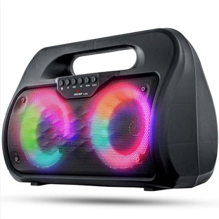 Caixa De Som Portátil Bluetooth Amplificada USB SD Radio Fm MP3 Pendrive TWS