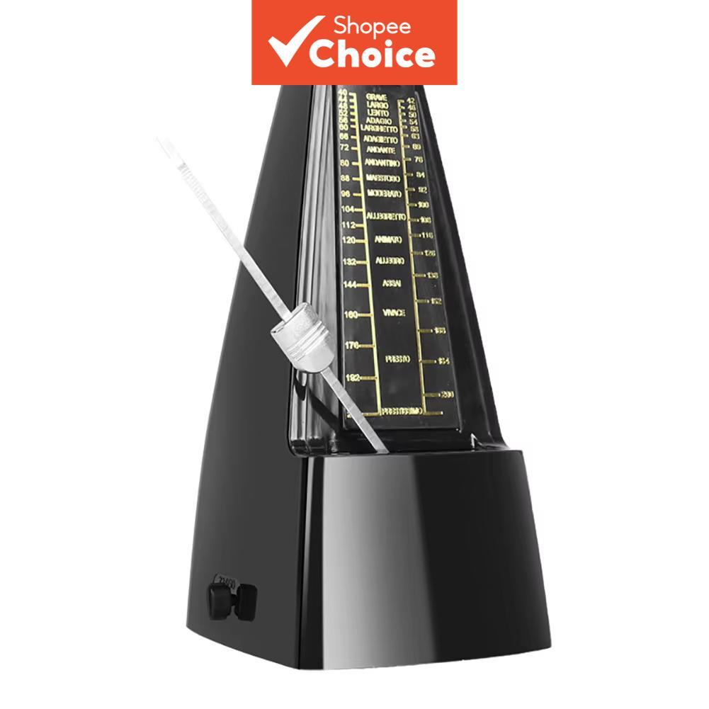 Miwayer Metrônomo Universal Mecânico - Ferramenta de Precisão em Material ABS para Prática de Guitarra, Violino, Piano,
