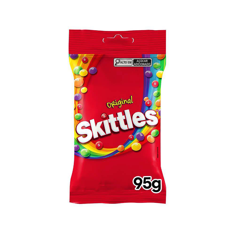 Detalhes do Bala Skittles Original 95g
