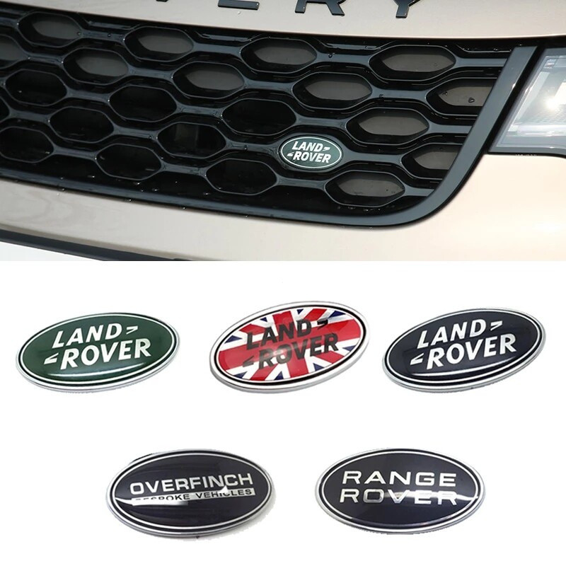 Emblema Da Grade Dianteira Ou Logotipo Do Tronco Traseiro Para Land rover Range Discovery Evoque Defender Freelander OVE