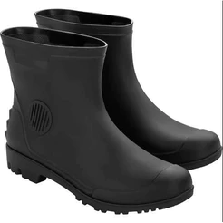 Bota (Aa) Pvc 41 Preta C3/4 Cf Vonder
