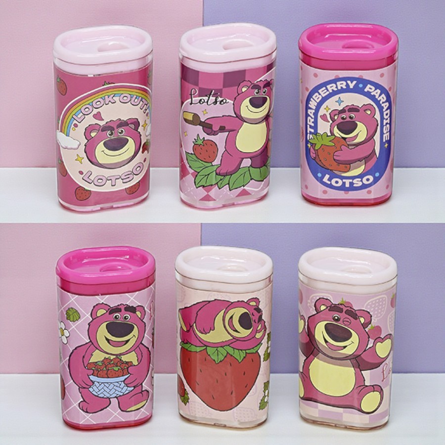 Apontador Lotso - Sortido - 5cm - Disney Original - 1 unidade - Rizzo