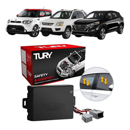 Modulo De Vidro Elétrico Tucson Soul Sportage Tury Pro4.28c em Oferta na Shopee