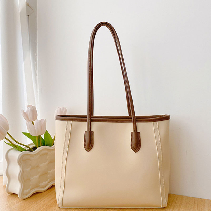 Bolsa Tote Feminina Ombro Couro Vegano Premium | Espaçosa Com Bolso Interno Fecho Imã Bolsa Tote Feminina Ombro Couro Vegano Premium | Espaçosa Com Bolso Interno Fecho Imã