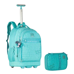 Kit Mochila de Rodinha Com Estojo Rebecca Bonbon Sweet Dreams- Clio Style