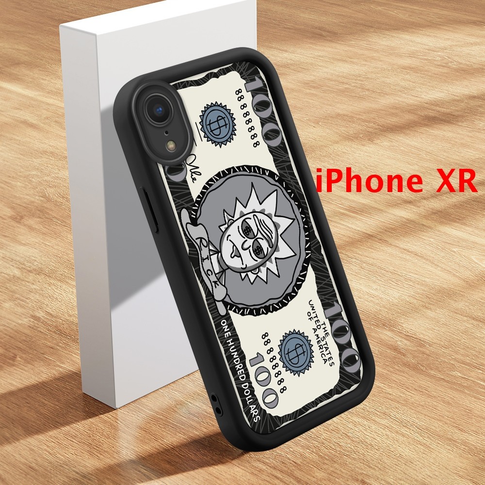 Capinha Para iPhone XR Case Normal Capa De Celular Preto Macio Silicone 5299 TYB em Oferta na Shopee