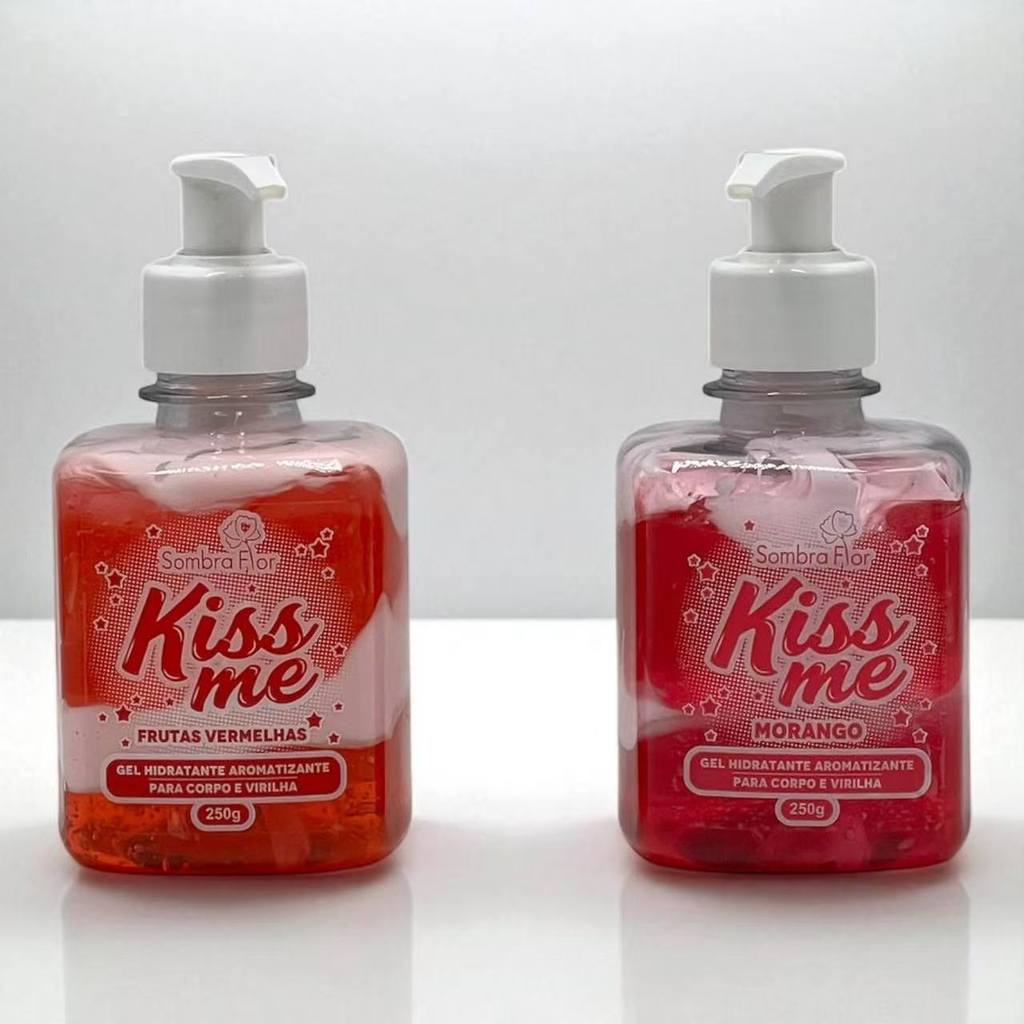 Gel Aromatizante Corporal e Virilha Kiss Me Sombra Flor em Oferta na Shopee
