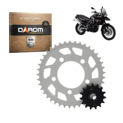 Kit Coroa 42D Pinhão 17D BMW F800 GS 2008/2018 Relação Moto