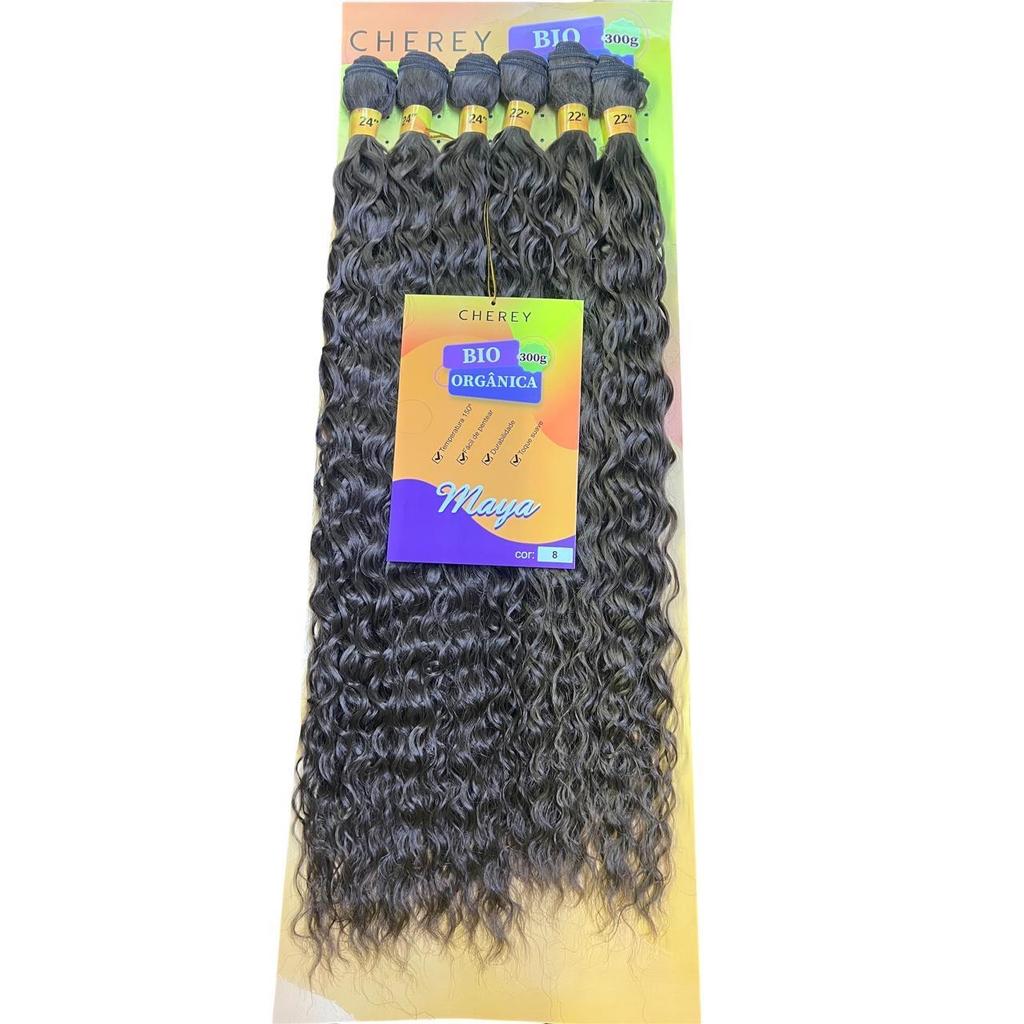 Cabelo Bio Orgânico Cacheado Maya 8