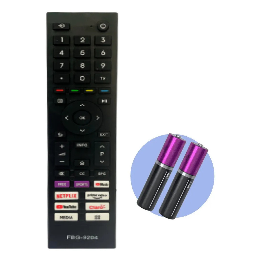 Controle Remoto Smart Compatível Com Toshiba - Modelo-9204