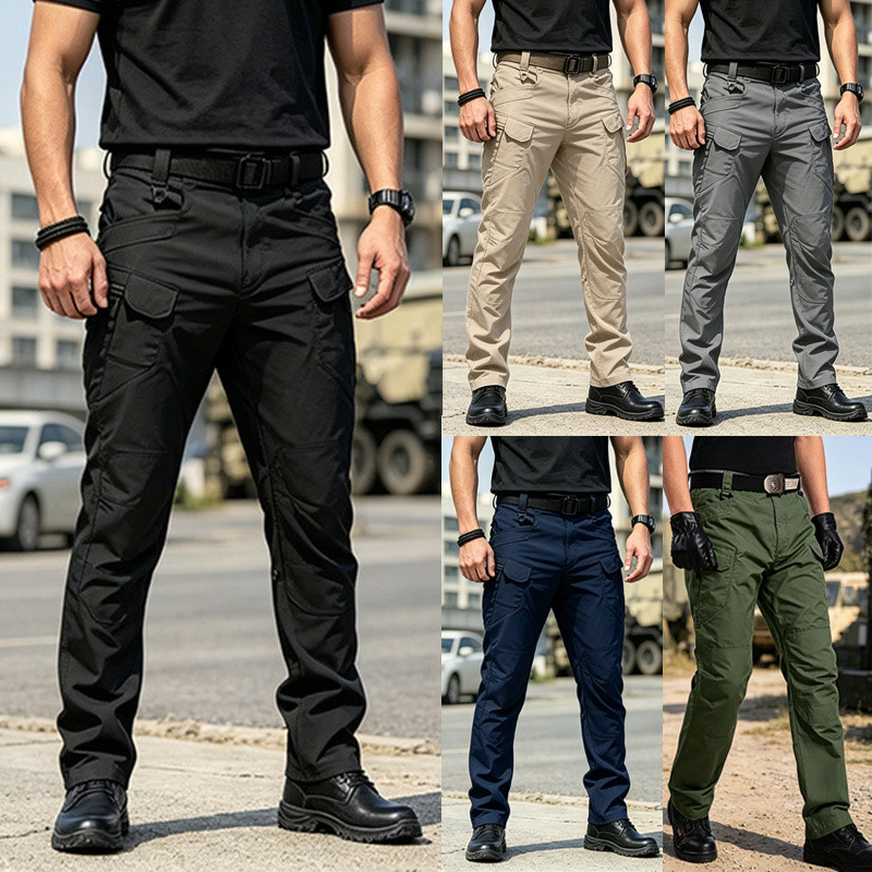 Calça Cargo Tática Masculina – Impermeável e Ideal para Trilhas e Esportes ao Ar Livre