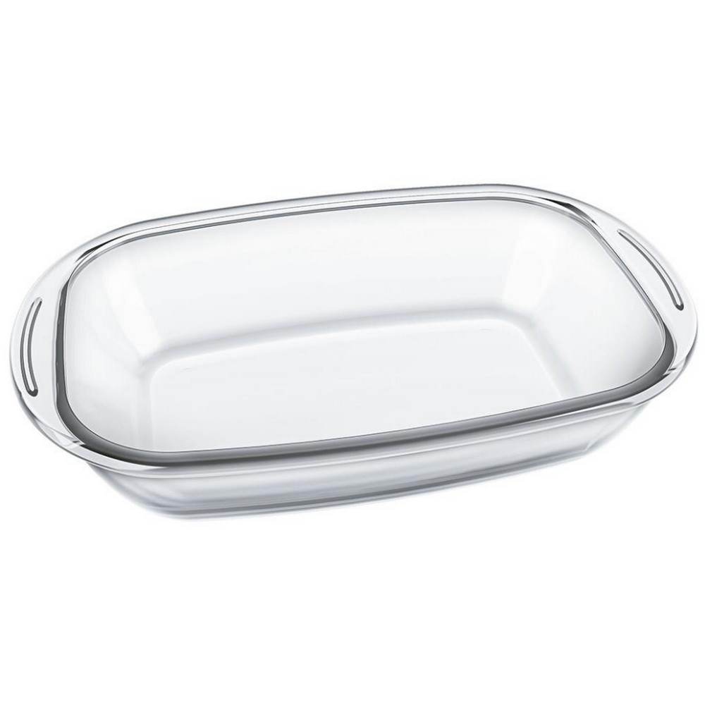 Assadeira Retangular Refratária em Vidro 36,2 cm 3 L Sempre em Oferta na Shopee