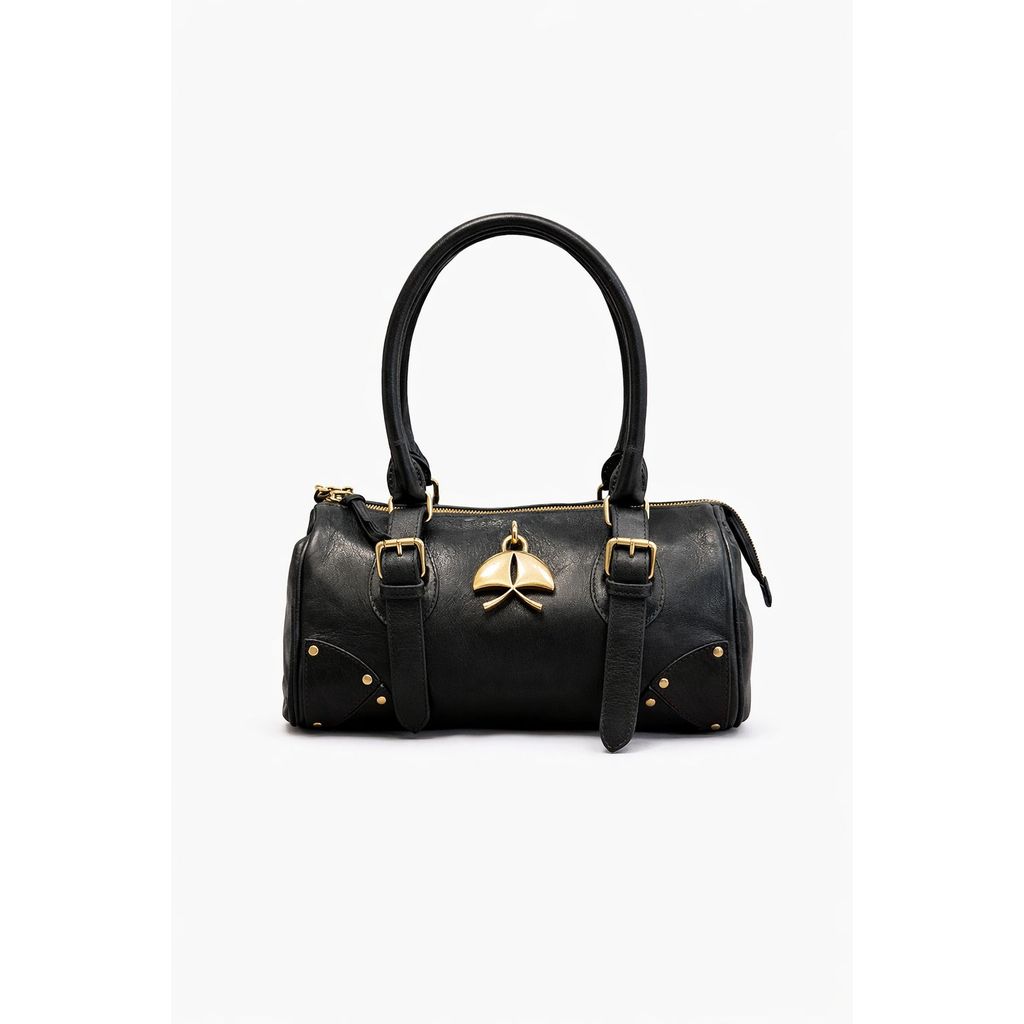 Bolsa Baú Luiza Barcelos Fivelas Alças Feminina Original