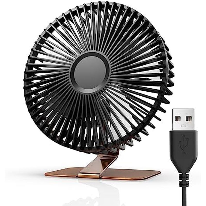 Slenpet Ventilador de Mesa Pequeno USB de 6 Polegadas , 4 Velocidades , Ultrassilencioso , 90 ° Ajuste Melhor Resfr — R$ 231,88 em Shopee, 10% OFF