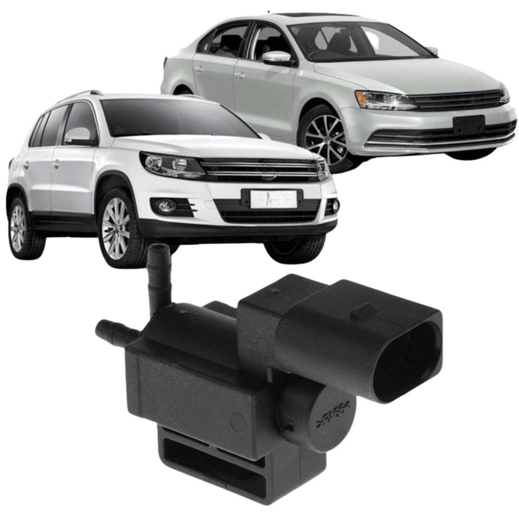 Válvula Solenoide Vácuo Turbina Golf Jetta Passat Audi A3 A4 Q7 2.0 Turbo 037906283C