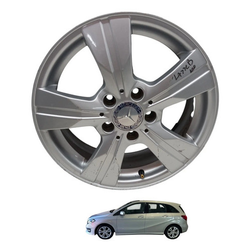 Roda Avulsa Aro 16 Mercedes Benz Amg B200 Detalhe