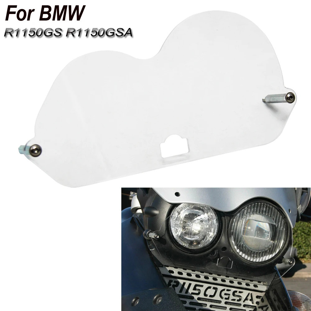Protetor de Farol para Motocicleta BMW R1150GS R1150GSA R 1150 GS GSA, Nova Capa de Lente