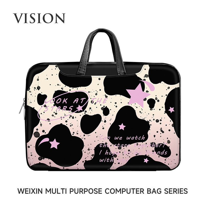 Bolsa para Laptop VISION Strawberry Star portátil adequada para Apple macbook 15: 20 cm Shin-Chan air13.3 Huawei mateboo