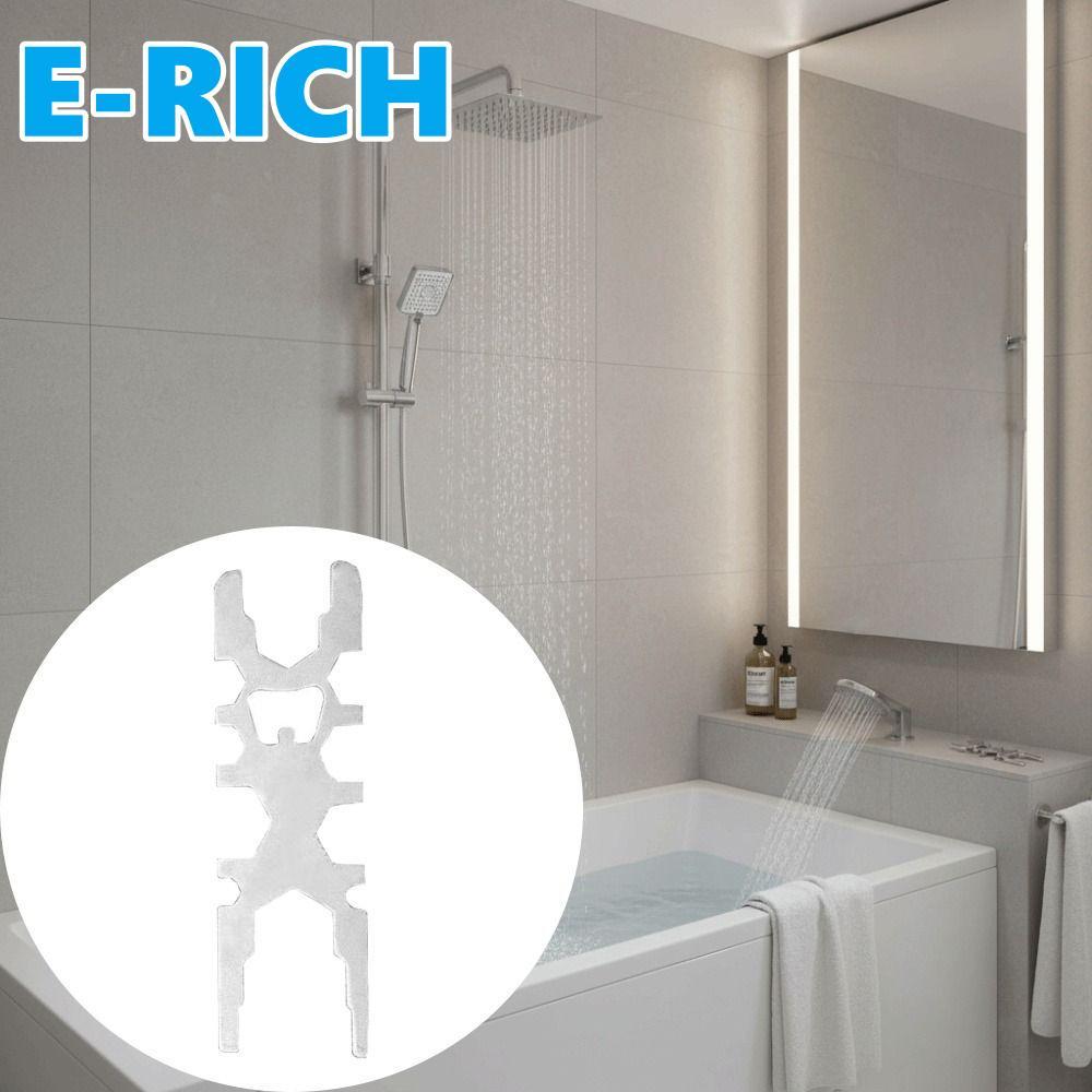 ERICH1 Cabeças De Chuveiro , Chave De Torneira Flexível , Ferramenta De Rebarbação , Ferramentas De Manutenção Multifunc