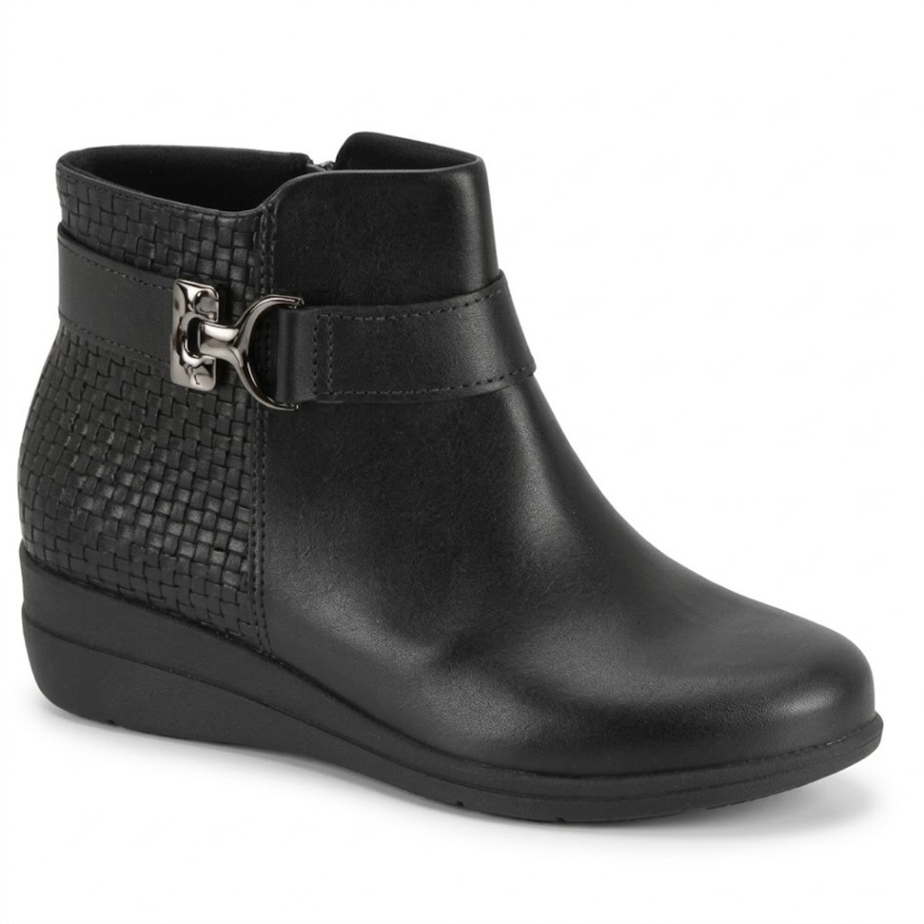 Bota Feminina Cano Curto Modare Salto Anabela Baixo 7085.104.31246