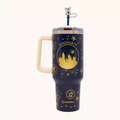 Canecão Tumbler c/ Pingente 1,15L Hogwarts Casas Zona Criativa - 10026555