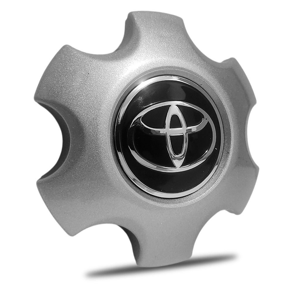 Calota Tampa Meio Para Roda Hilux Sw4 Liga Leve 2020 2021 2022 2023 2024 Prata