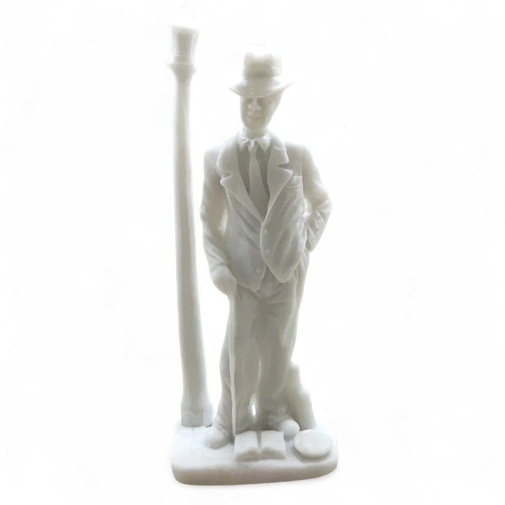 Imagem Zé Pilintra Poste Umbanda Candomblé para Pintar 15cm