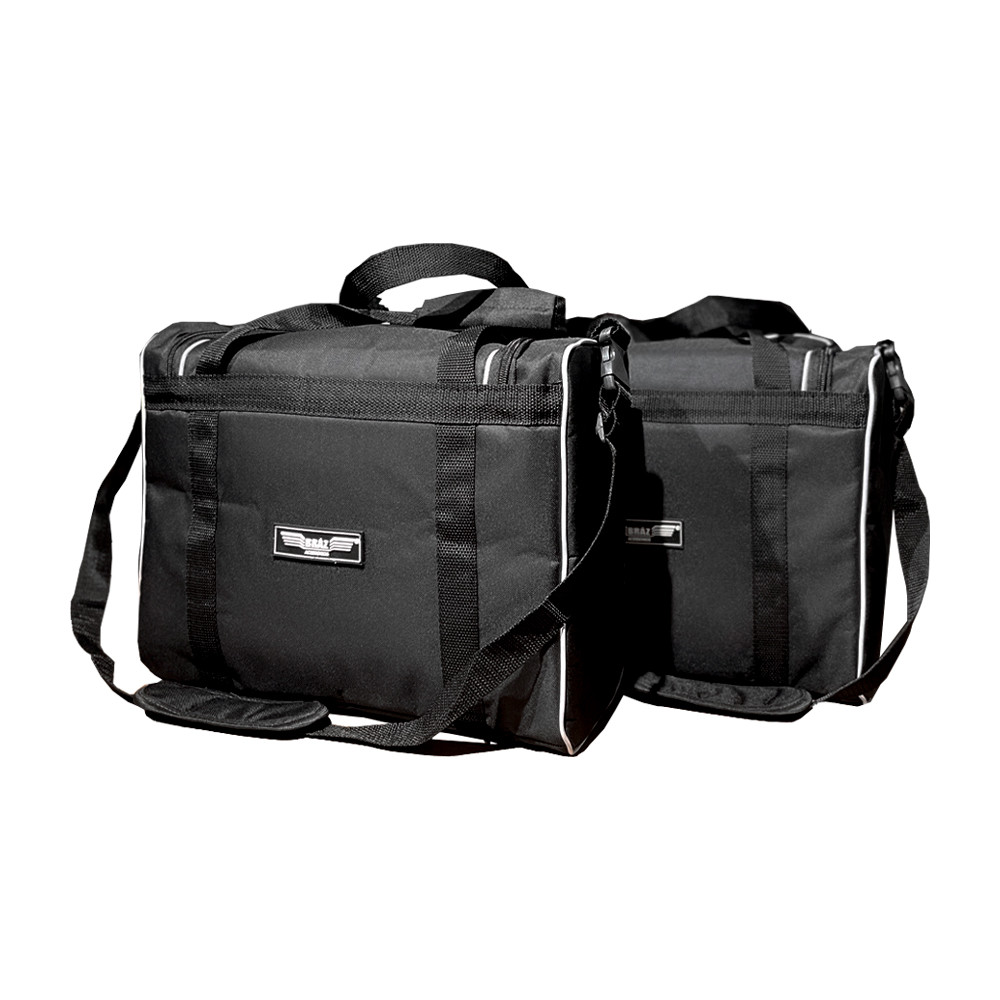 Bolsa Interna Baú Lateral Adventure Preta Bráz 40L ( Par )