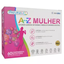 Previnavit Mulher A-Z - 60 Comprimidos - IDN Labs