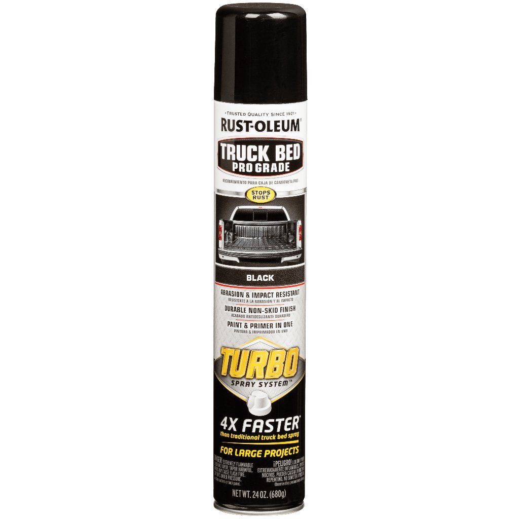 Spray Automotiva Para Caçamba Truck Bed Preto Brilhante Rust Oleum