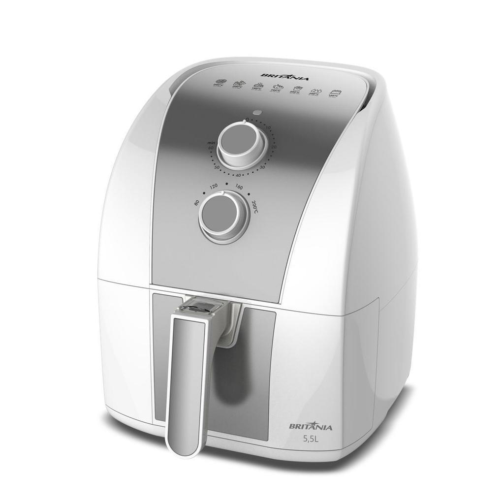 Air Fryer Britânia 5,5L Antiaderente 1500W BAF52 220V · foto 2